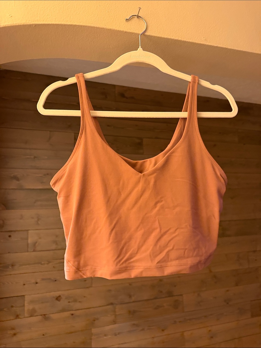 lululemon athletica Peach Scoop Neck Tank